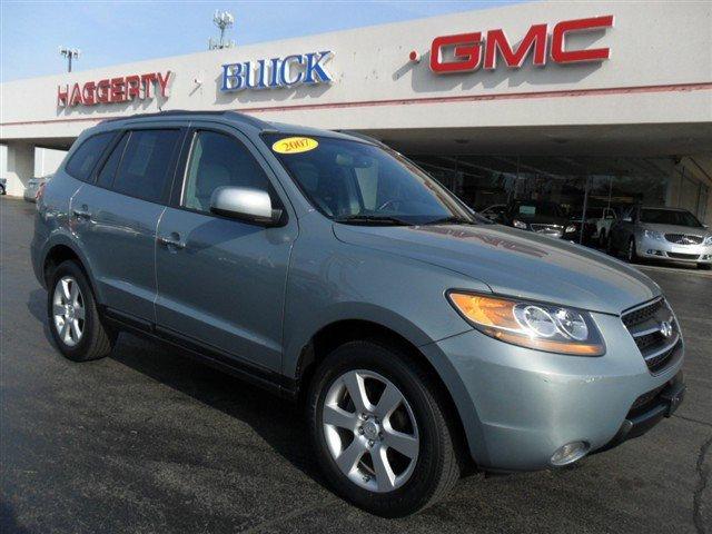 2007 hyundai santa fe limited w/xm low mileage 37221a 5nmsh73e27h0456 63