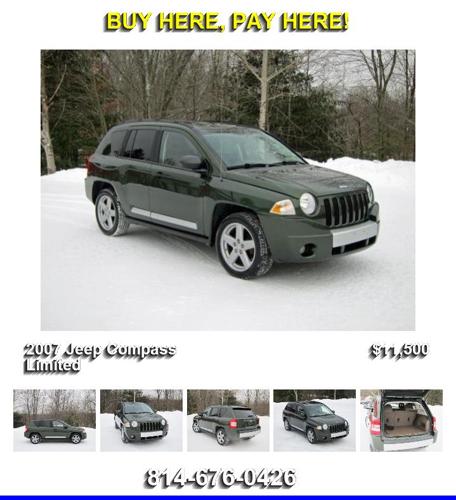 2007 Jeep Compass Limited - used cars in 16346