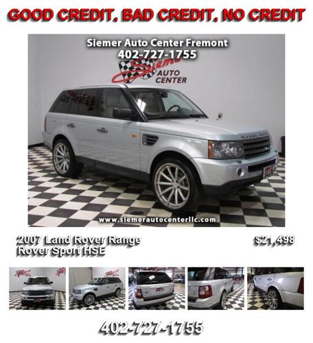 2007 Land Rover Range Rover Sport HSE - Used Car Sales 68025