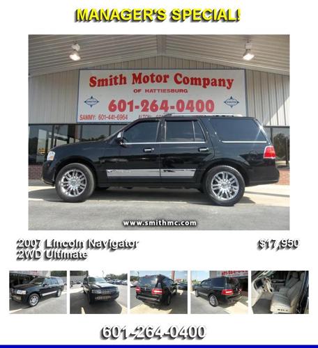 2007 Lincoln Navigator 2WD Ultimate - New Home Needed