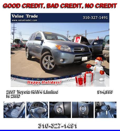 2007 Toyota RAV4 Limited I4 2WD - Call to Schedule your Test Drive