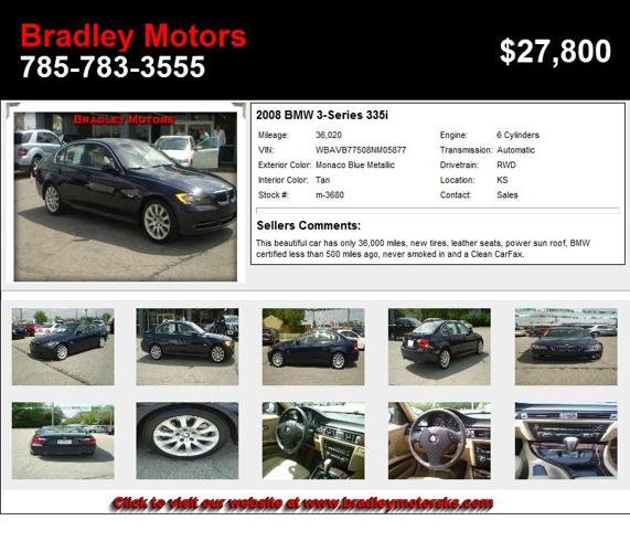 2008 BMW 3-Series 335i - Your Search Stops Here