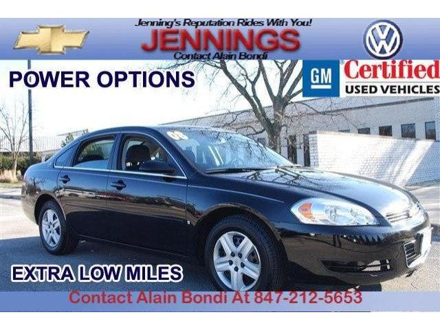 2008 chevrolet impala ls certified low mileage 3238a fwd