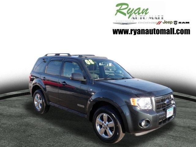 2008 ford escape limited leather sunroof finance available n24016-1 charcoal black