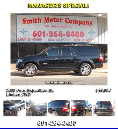 2008 Ford Expedition EL Limited 2WD - Your Search Stops Here