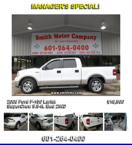 2008 Ford F-150 Lariat SuperCrew 5.5-ft. Bed 2WD - Priced to Move