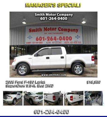 2008 Ford F-150 Lariat SuperCrew 5.5-ft. Bed 2WD - Stop Shopping and Buy Me
