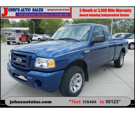 2008 ford ranger xlt supercab 2wd 34789 lt. blue