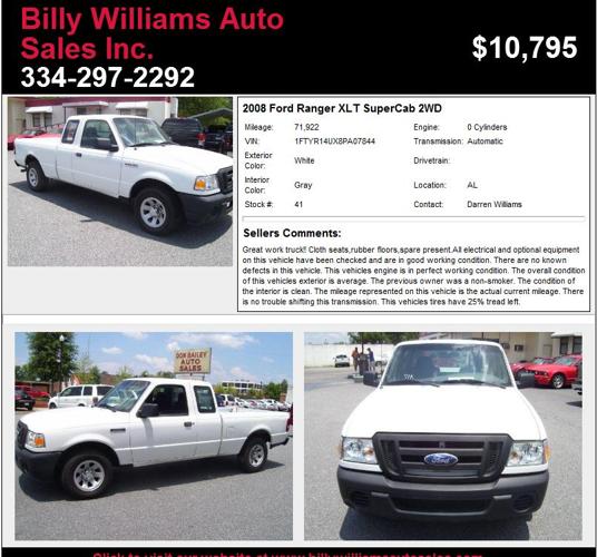 2008 Ford Ranger XLT SuperCab 2WD - Stop Shopping and Buy Me