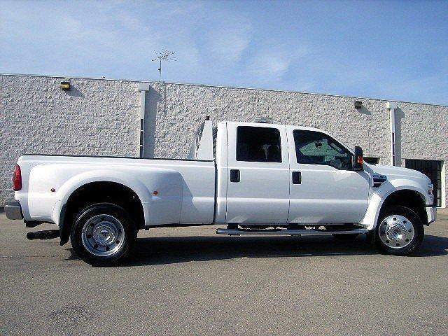 2008 ford super duty f-450 drw lariat moonroof traction control heated memory leather clean history