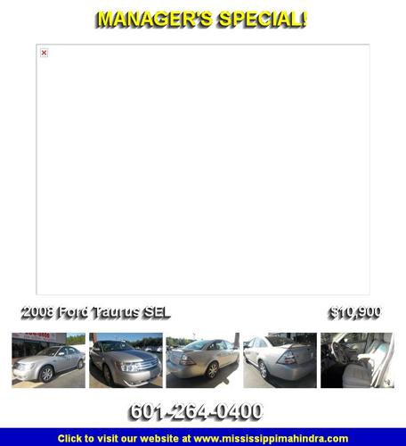 2008 Ford Taurus SEL - Priced to Sell