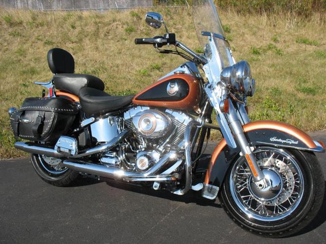 2008 Harley Davidson FLSTC Heritage Softail Classic - Stock# 829694