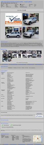 2008 Jeep Grand Cherokee 4D Sport Utility - Clean Carfax