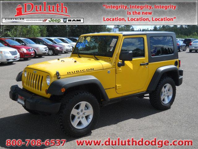 2008 jeep wrangler rubicon low mileage 19419 yellow