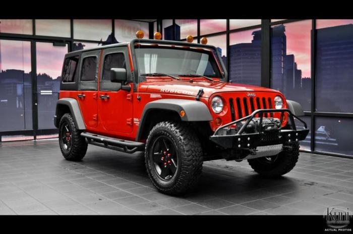 2008 Jeep Wrangler Unlimited Rubicon Manual Hardtop Off Road Tires