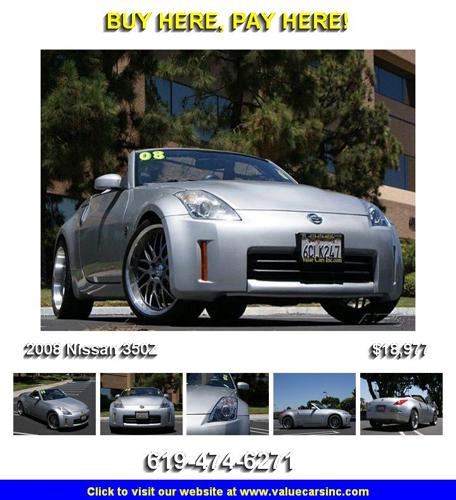 2008 Nissan 350Z - Your Search Stops Here