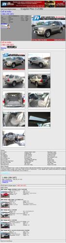 2008 toyota 4runner limited certified c22230a suv