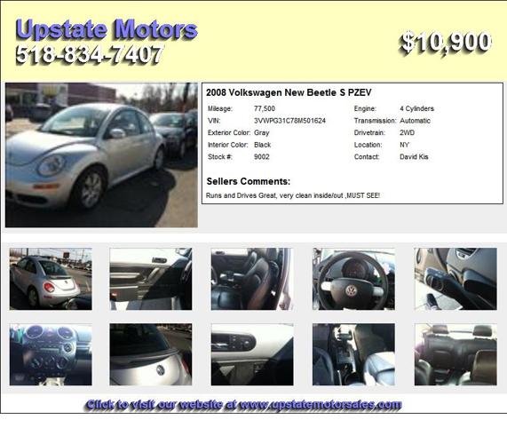 2008 Volkswagen New Beetle S PZEV - Dependable Cars For Sale