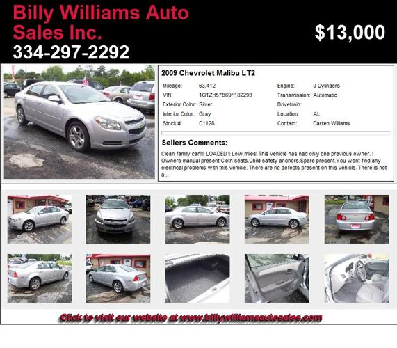 2009 Chevrolet Malibu LT2 - Manager's Special