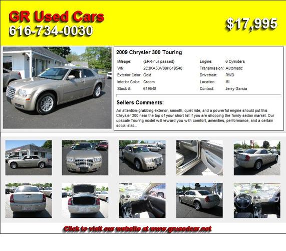2009 Chrysler 300 Touring - One of a Kind