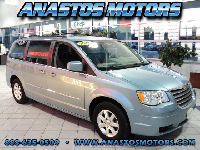 2009 chrysler town and country touring low mileage p7983a lt. blue