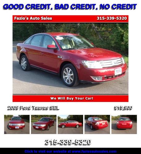 2009 Ford Taurus SEL - Your Search Stops Here