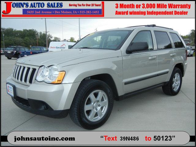 2009 jeep grand cherokee laredo 34805 silver