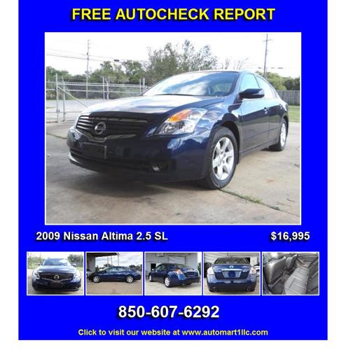 2009 Nissan Altima 2.5 SL - Hurry Wont Last Long