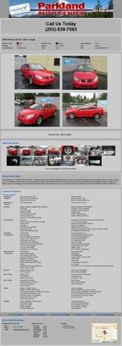2009 Pontiac G5 Gt Big Sale