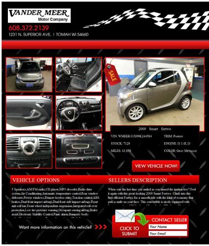2009 Smart ForTwo Passion(Low Miles)