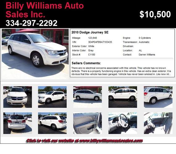 2010 Dodge Journey SE - No Need to continue Shopping