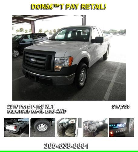 2010 Ford F-150 XLT SuperCab 6.5-ft. Bed 4WD - Manager's Special