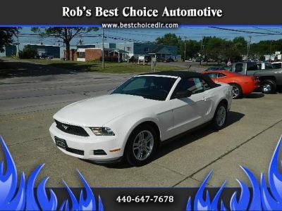 2010 Ford Mustang V6 Performance White in Rochester Ohio