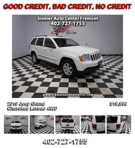 2010 Jeep Grand Cherokee Laredo 4WD - Affordable Used Cars