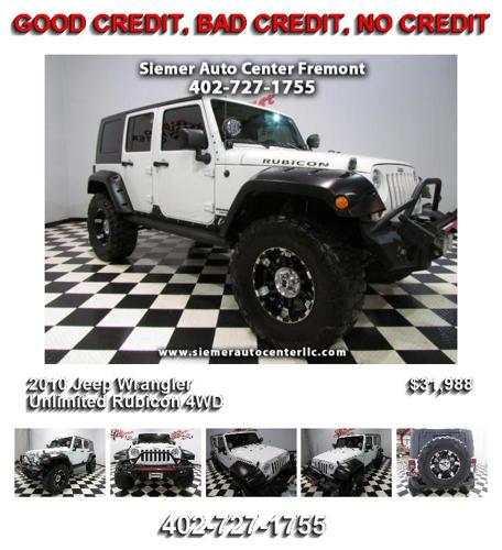 2010 Jeep Wrangler Unlimited Rubicon 4WD - Used Car Dealer