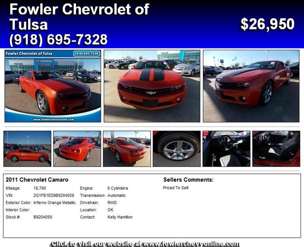 2011 Chevrolet Camaro - You will be Amazed