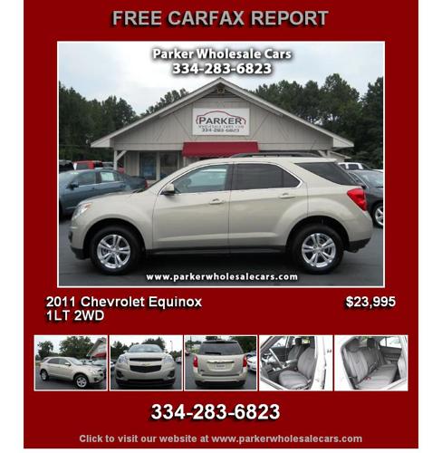 2011 Chevrolet Equinox 1LT 2WD - Hurry In Today