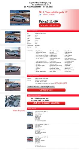 2011 chevrolet impala lt finance available 9719 2g1wg5ekxb11161 87