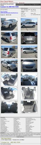 2011 chrysler town and country touring u2044 fwd