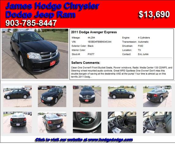 2011 Dodge Avenger Express - Buy Me