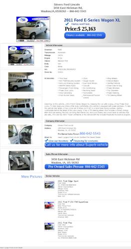 2011 ford e-series wagon xl certified finance available d3010 medium flint