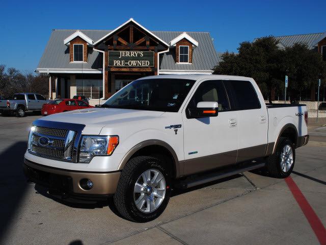 2011 ford f-150 lariat finance available b02329 white