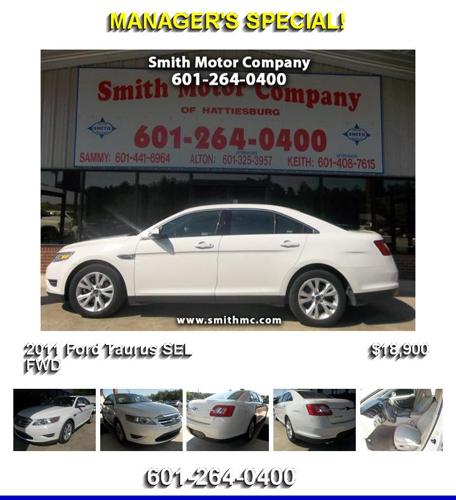 2011 Ford Taurus SEL FWD - Priced to Sell