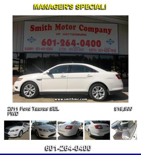 2011 Ford Taurus SEL FWD - Your Search Stops Here