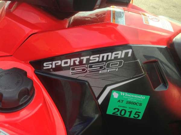 2011 Polaris Sportsman Touring 550 EPS