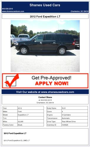 2012 Ford Expedition LT