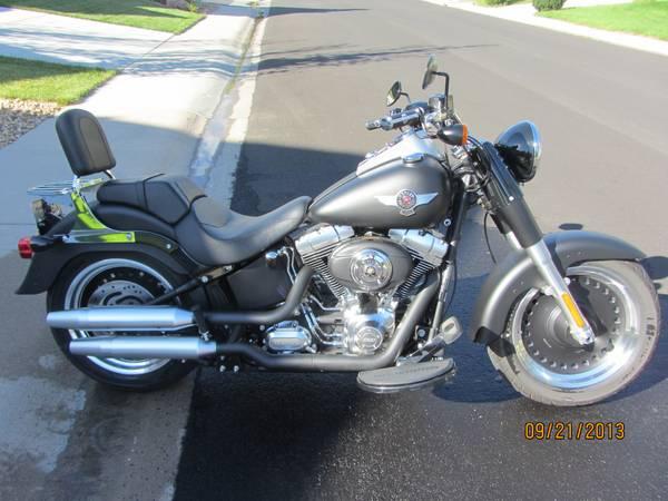 2012 Harley Davidson FLSTFB Fat Boy Lo Cruiser in Fort Collins CO