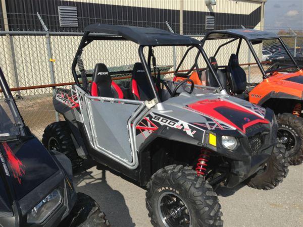 2012 Polaris Ranger RZR S 800 Liquid Silver / Red LE