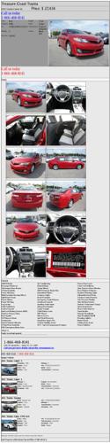 2012 toyota camry se 120442 red