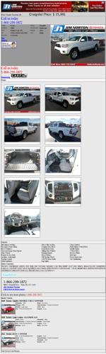 2012 toyota tacoma v6 certified c22315a 4wd